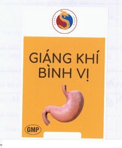 Nhãn hiệu Giáng Khí Bình Vị GMP  của Công ty TNHH đông nam dược Bảo Long, số đơn 4-2022-10748
