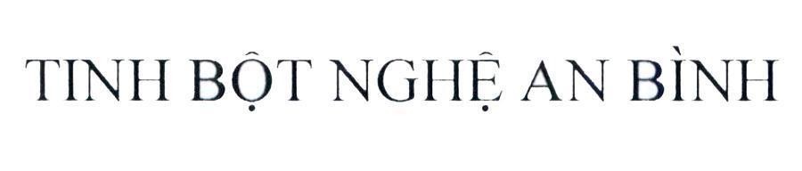 Tinh Bột Nghệ An Bình 