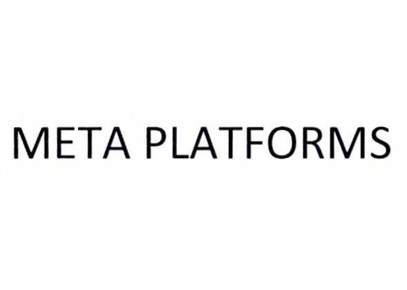 Nhãn hiệu META PLATFORMS  của Meta Platforms, Inc., số đơn 4-2022-14613