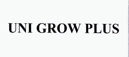 Nhãn hiệu UNI GROW PLUS  của Công ty cổ phần Genta Thụy Sĩ, số đơn 4-2022-14634