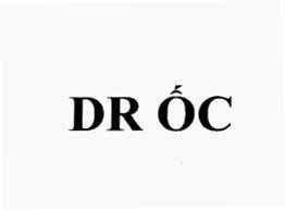 Nhãn hiệu DR ỐC  của Công ty cổ phần Genta Thụy Sĩ, số đơn 4-2022-14638