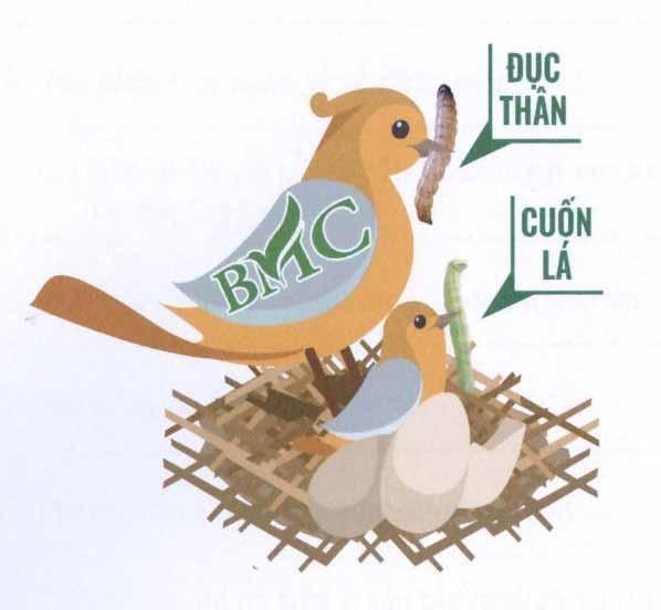 Nhãn hiệu BMC ĐỤC THÂN CUỐN LÁ  của Công ty cổ phần BMC Vĩnh Phúc, số đơn 4-2022-15107