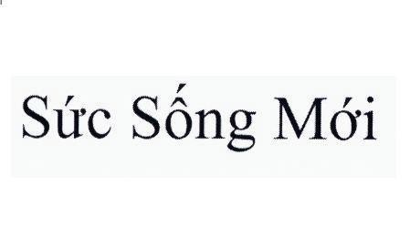 Nhãn hiệu Sức Sống Mới  của Công ty TNHH thương mại Kato Japan, số đơn 4-2022-17146