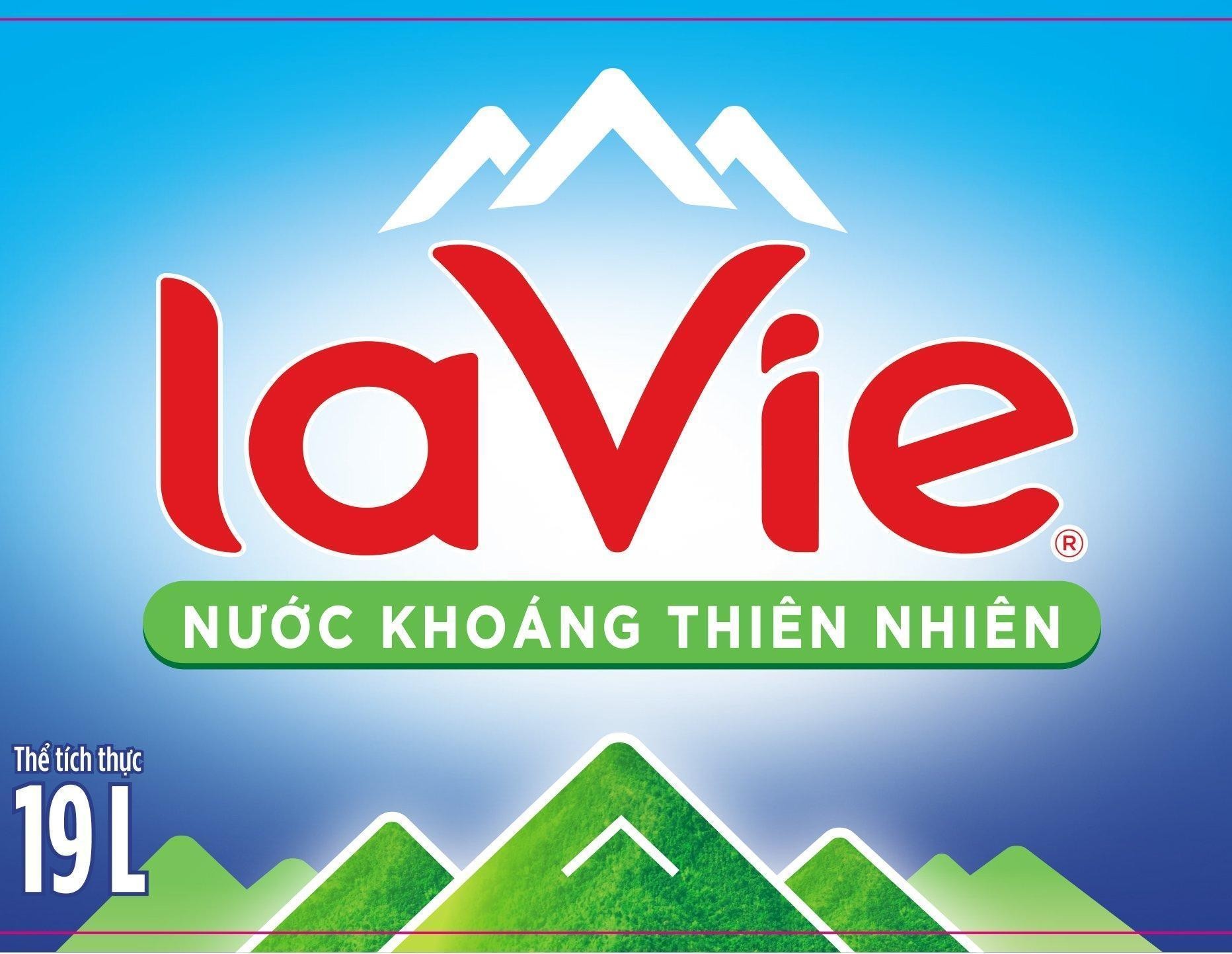 Nhãn hiệu laVie R Nước Khoáng Thiên Nhiên Thể tích thực 19L  của Công ty trách nhiệm hữu hạn La Vie, số đơn 4-2022-17238