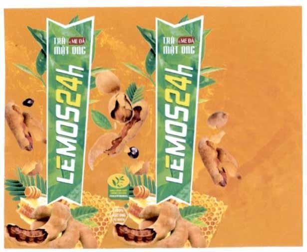 Nhãn hiệu LEMOS24h Trà Me Đá Mật Ong  của Công ty cổ phần tập đoàn VIHAMARK, số đơn 4-2022-17324
