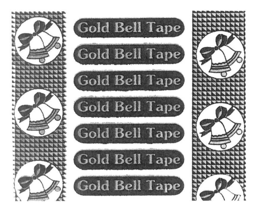 Gold Bell Tape 