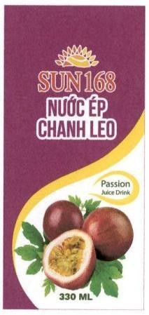 SUN168 Nước ép Chanh Leo Passion Juice Drink 