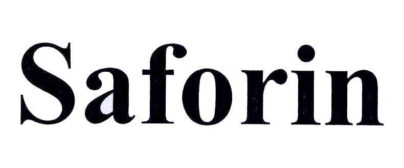 Trademark Saforin  of Công ty cổ phần dược phẩm TV.PHARM, application No 4-2022-22769