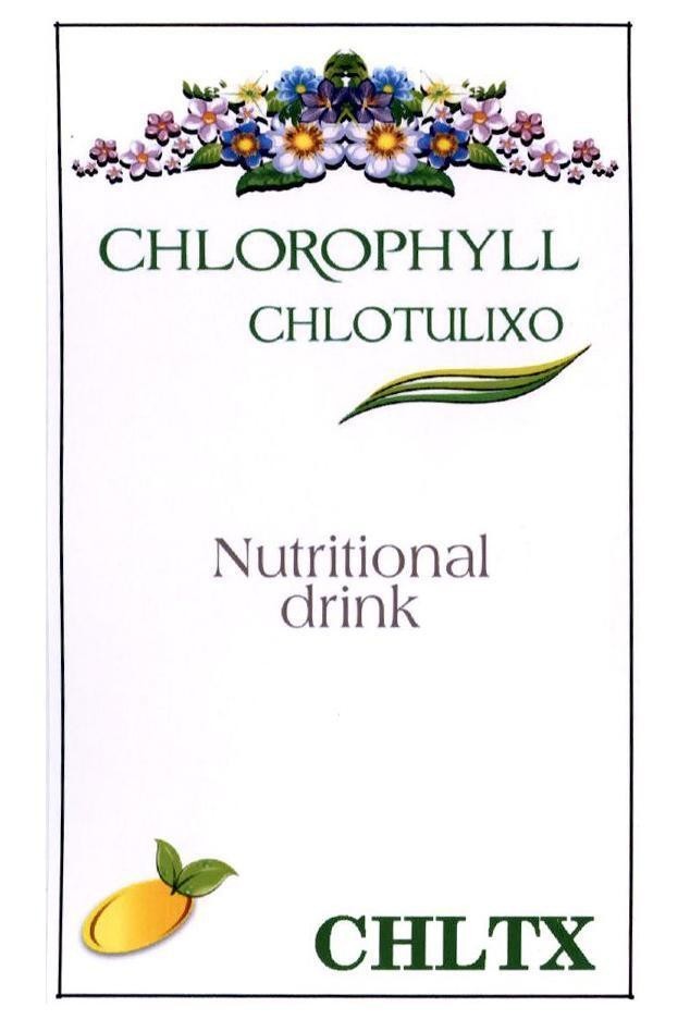 CHLOROPHYLL CHLOTULIXO Nutritional drink CHLTX 