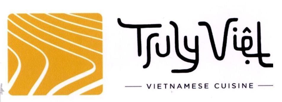 Nhãn hiệu Truly Việt VIETNAMESE CUISINE  của Công ty cổ phần ẩm thực Mặt Trời Vàng, số đơn 4-2022-24592