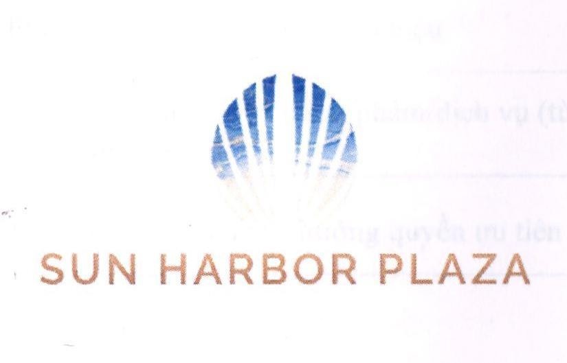 Nhãn hiệu SUN HARBOR PLAZA  của Công ty cổ phần tập đoàn Mặt Trời, số đơn 4-2022-30017