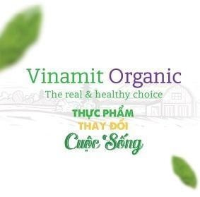 Nhãn hiệu Vinamit Organic The real & healthy choice Thực Phẩm Thay Đổi Cuộc Sống  của Công ty cổ phần Vi Na Mit, số đơn 4-2022-30073