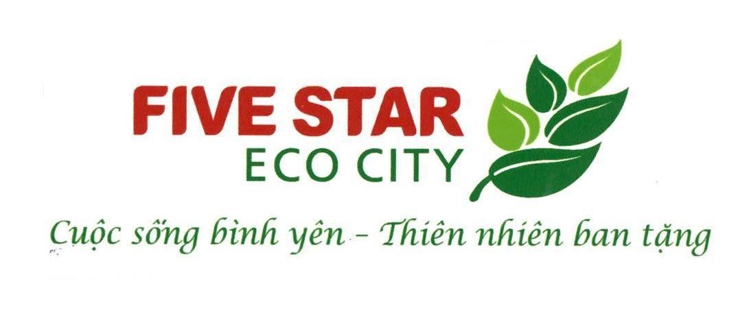 Nhãn hiệu FIVE STAR ECO CITY Cuộc sống bình yên - Thiên nhiên ban tặng  của Công ty cổ phần tập đoàn quốc tế NĂM SAO, số đơn 4-2022-30513