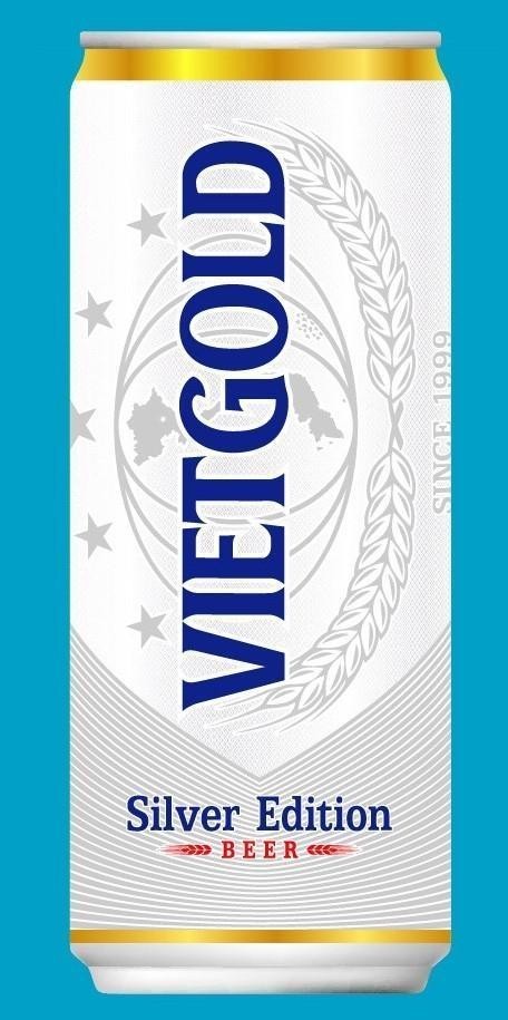 Trademark VIETGOLD Silver Edition BEER SINCE 1999  of Công ty cổ phần bia quốc tế Sài Gòn Hà Nội, application No 4-2022-36510