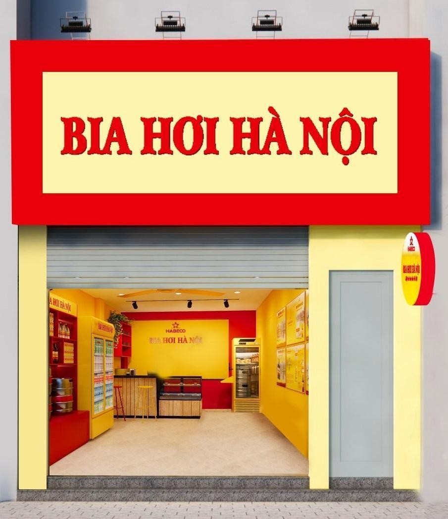 Nhãn hiệu BIA HƠI HÀ NỘI HABECO BIA HƠI HÀ NỘI  của Tổng công ty cổ phần Bia-Rượu-Nước giải khát Hà Nội, số đơn 4-2022-42047