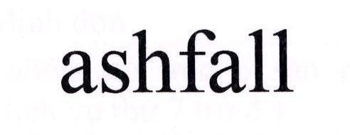 ashfall 