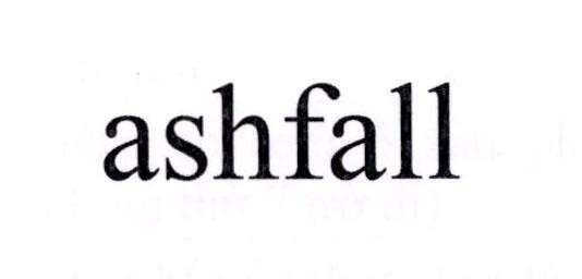 ashfall 