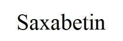 Nhãn hiệu Saxabetin  của Công ty TNHH Present Pharma, số đơn 4-2022-45267