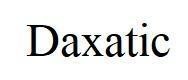 Nhãn hiệu Daxatic  của Công ty TNHH Present Pharma, số đơn 4-2022-45268