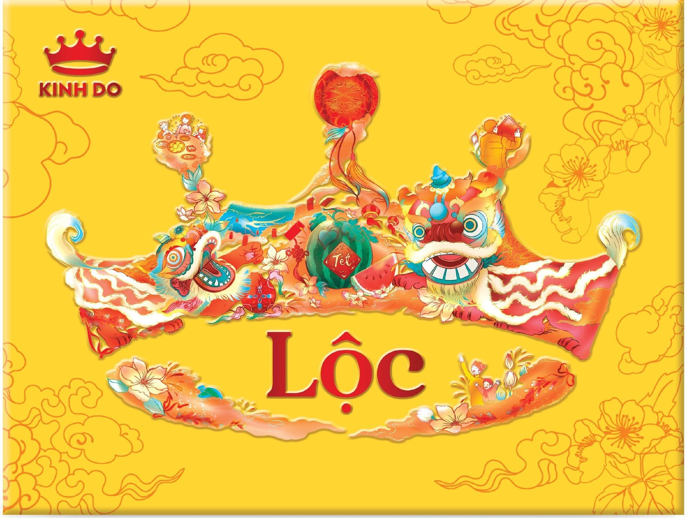 Nhãn hiệu KINH DO Lộc  của Mondelez International Amea Pte. Ltd., số đơn 4-2022-45294