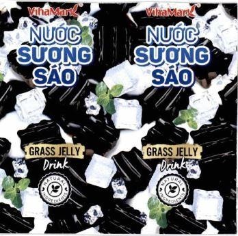 Nhãn hiệu VihaMark NƯỚC SƯƠNG SÁO GRASS JELLY Drink NATURAL INCREDIENTS  của Công ty cổ phần tập đoàn VIHAMARK, số đơn 4-2022-46236
