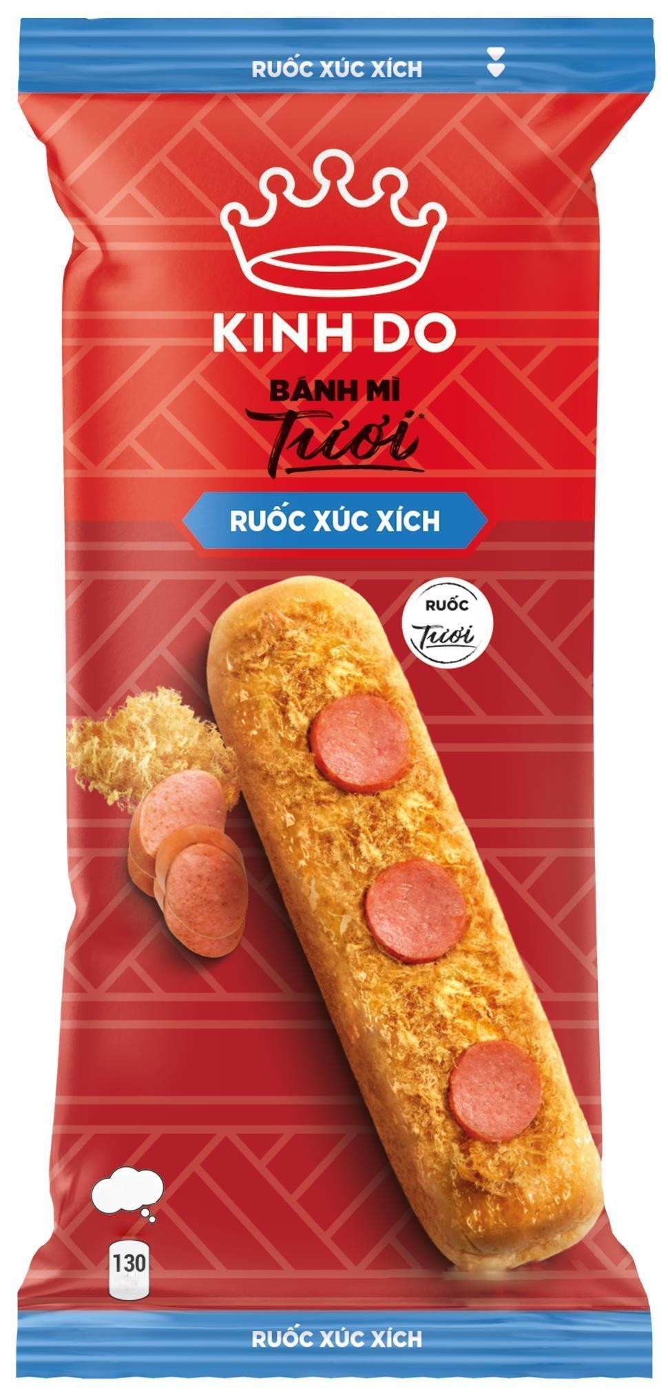 RUỐC XÚC XÍCH KING DO BÁNH MÌ Tươi RUỐC XÚC XÍCH RUỐC Tươi 130 RUỐC XÚC XÍCH 