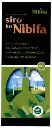 Nhãn hiệu GMP NIBIFA NIBIFA THỰC PHẨM BẢO VỆ SỨC KHỎE siro ho NIBIFA...  của Công ty cổ phần dược phẩm Ninh Bình, số đơn 4-2022-47760