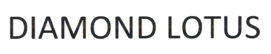 Nhãn hiệu DIAMOND LOTUS  của Công ty TNHH xuất nhập khẩu Huy Khang, số đơn 4-2022-49382