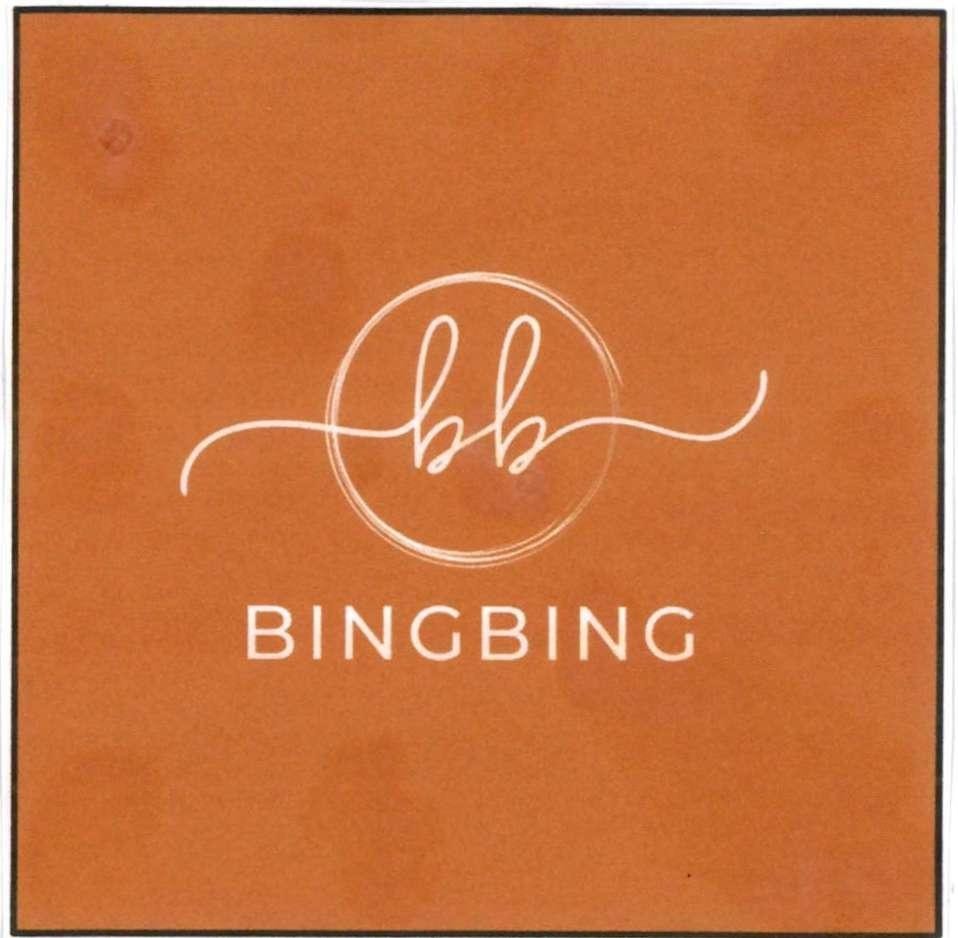 Trademark bb BINGBING  of Công ty TNHH thương mại dịch vụ VB Group, application No 4-2022-50427
