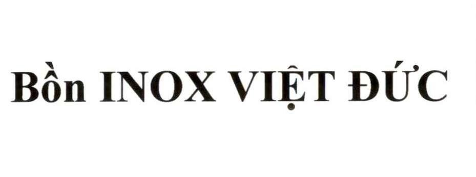 Bồn INOX VIỆT ĐỨC 
