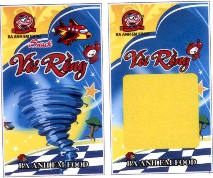 Snack Vòi Rồng BA ANH EM FOOD BA ANH EM FOOD Vòi Rồng BA ANH EM FOOD BA ANH EM FOOD 