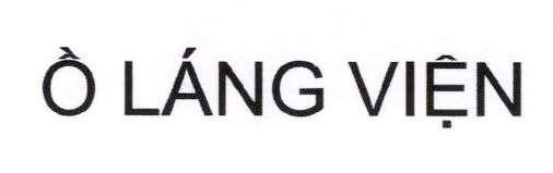 Ồ LÁNG VIỆN 