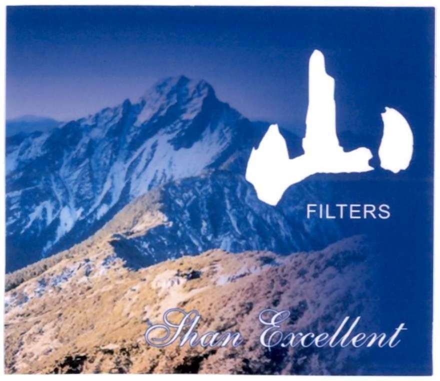Nhãn hiệu FILTERS Shan Excellent [shan: sơn]  của Công ty TNHH sản xuất, thương mại và dịch vụ Bông Sen, số đơn 4-2022-54834
