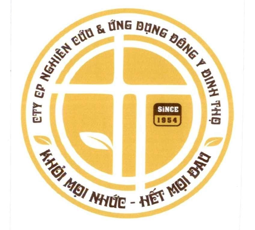 Nhãn hiệu CTY CP NGHIÊN CỨU & ỨNG DỤNG ĐÔNG Y ĐINH THỌ KHỎI MỌI NHỨC - HẾT MỌI ĐAU SINCE 1954  của Công ty cổ phần nghiên cứu & ứng dụng đông y ĐINH THỌ, số đơn 4-2023-00372