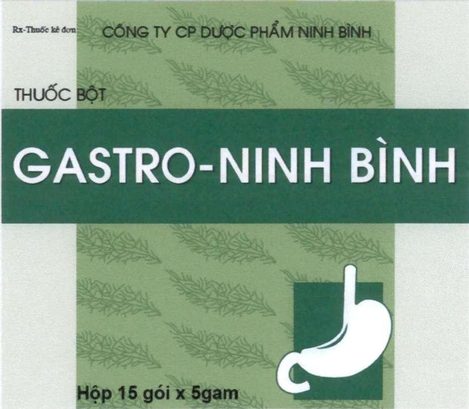 Rx-Thuốc kê đơn CÔNG TY CP DƯỢC PHẨM NINH BÌNH THUỐC BỘT GASTRO - NINH BÌNH Hộp 15 gói x 5gam 
