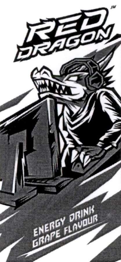 Trademark RED DRAGON ENERGY DRINK GRAPE FLAVOUR  of UNIVERSAL ROBINA CORPORATION, application No 4-2023-01659