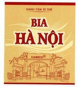 Nhãn hiệu NÂNG TẦM VỊ THẾ BIA HÀ NỘI HABECO  của Tổng công ty cổ phần Bia - Rượu - Nước giải khát Hà Nội, số đơn 4-2023-07082