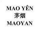 Nhãn hiệu MAO YÊN MAOYAN [Máo yān: mao yên]  của Công ty TNHH sản xuất, thương mại và dịch vụ Bông Sen, số đơn 4-2023-07096