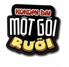 Trademark KOKOMI ĐẠI MỘT GÓI RƯỠI  of CÔNG TY CỔ PHẦN HÀNG TIÊU DÙNG MASAN, application No 4-2023-07164