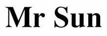 Mr Sun 