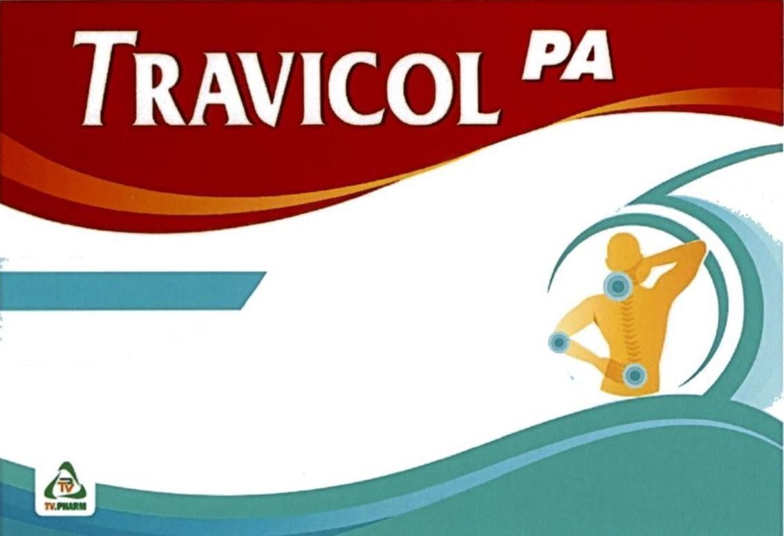 Trademark TRAVICOL PA TV TV PHARM  of Công ty cổ phần dược phẩm TV.PHARM, application No 4-2023-09272