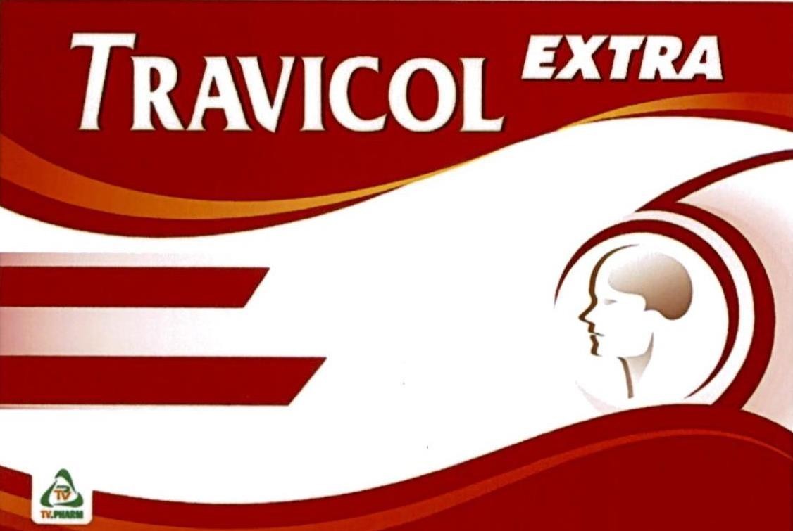 Trademark TRAVICOL EXTRA TV TV.PHARM  of Công ty cổ phần dược phẩm TV.PHARM, application No 4-2023-09274
