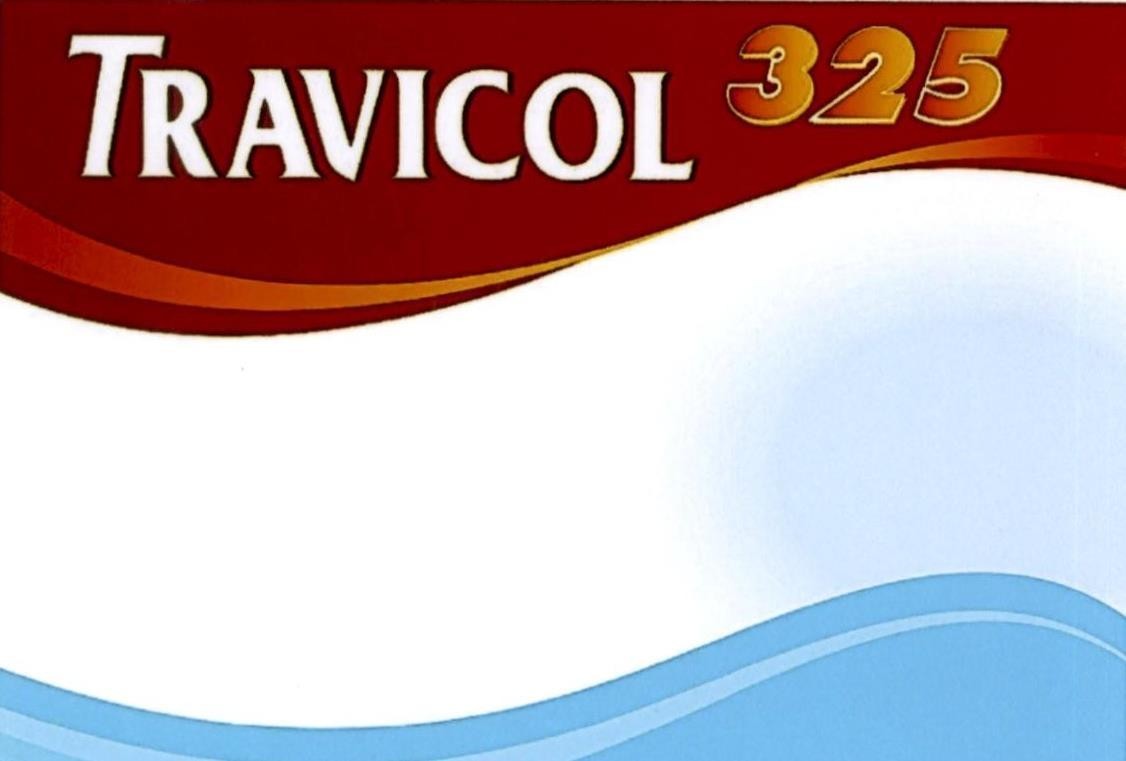 Trademark TRAVICOL 325  of Công ty cổ phần dược phẩm TV.PHARM, application No 4-2023-09276
