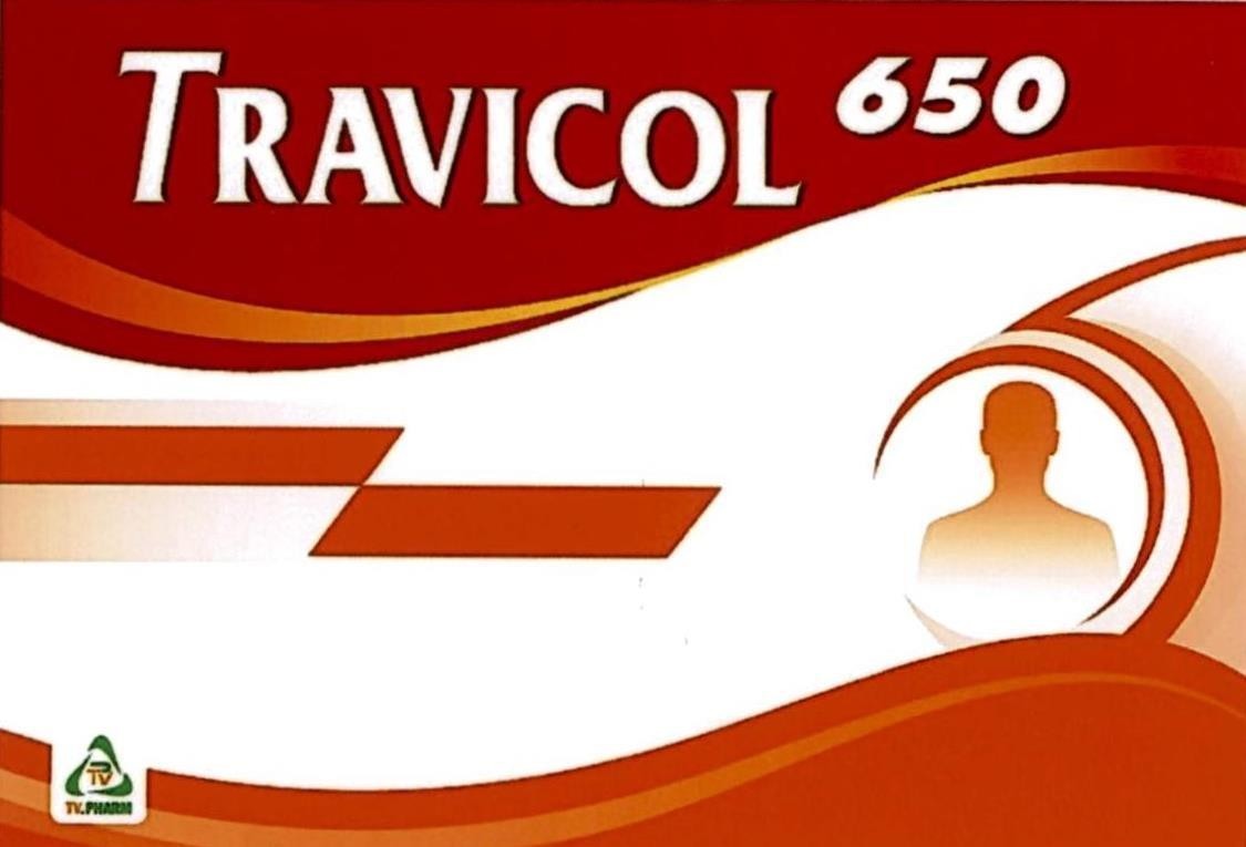 Trademark TRAVICOL 650 TV TV.PHARM  of Công ty cổ phần dược phẩm TV.PHARM, application No 4-2023-09277