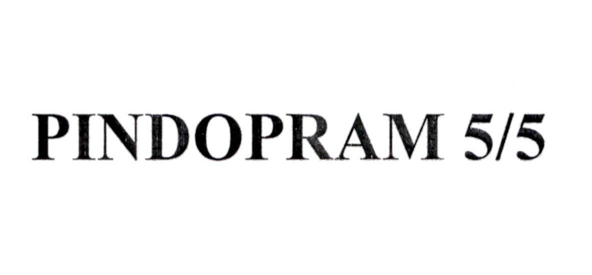 Trademark PINDOPRAM 5/5  of Công ty cổ phần dược phẩm Trường Thọ, application No 4-2023-14999