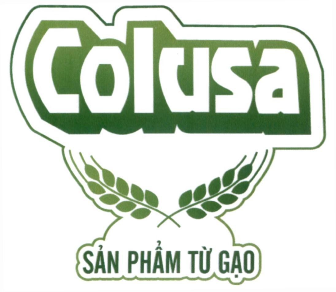 Trademark Colusa SẢN PHẨM TỪ GẠO  of Công ty cổ phần lương thực thực phẩm Colusa-Miliket, application No 4-2023-18831