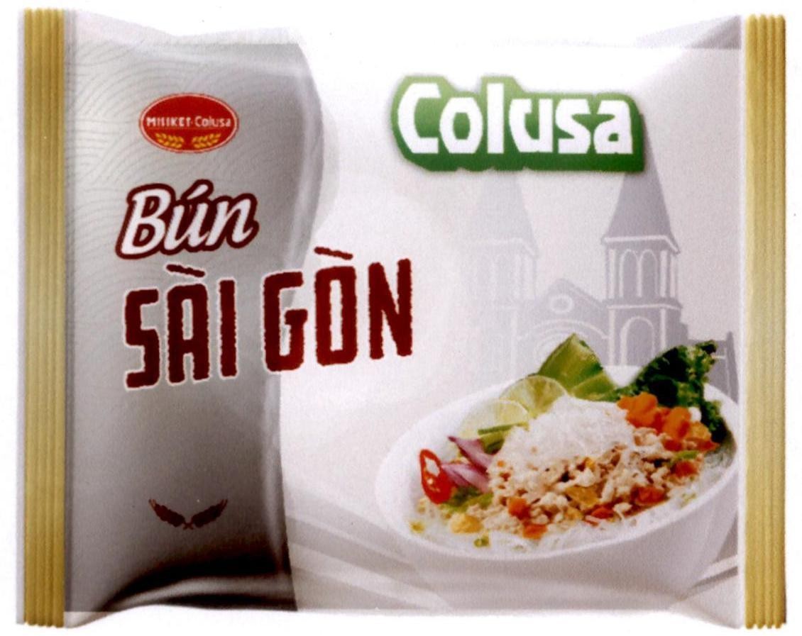 Nhãn hiệu Bún SÀI GÒN Colusa MILIKET-Colusa  của Công ty cổ phần lương thực thực phẩm Colusa-Miliket, số đơn 4-2023-19136
