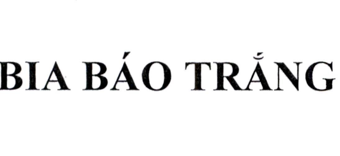 Nhãn hiệu BIA BÁO TRẮNG  của Công Ty TNHH Phú Thái Sơn, số đơn 4-2023-20816