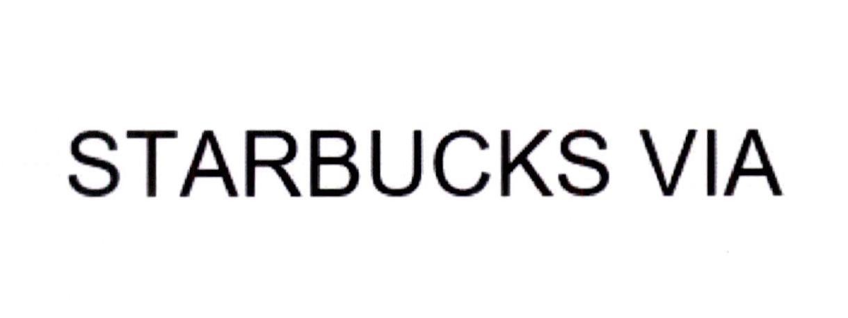 Trademark STARBUCKS VIA  of Starbucks Corporation, application No 4-2023-21445