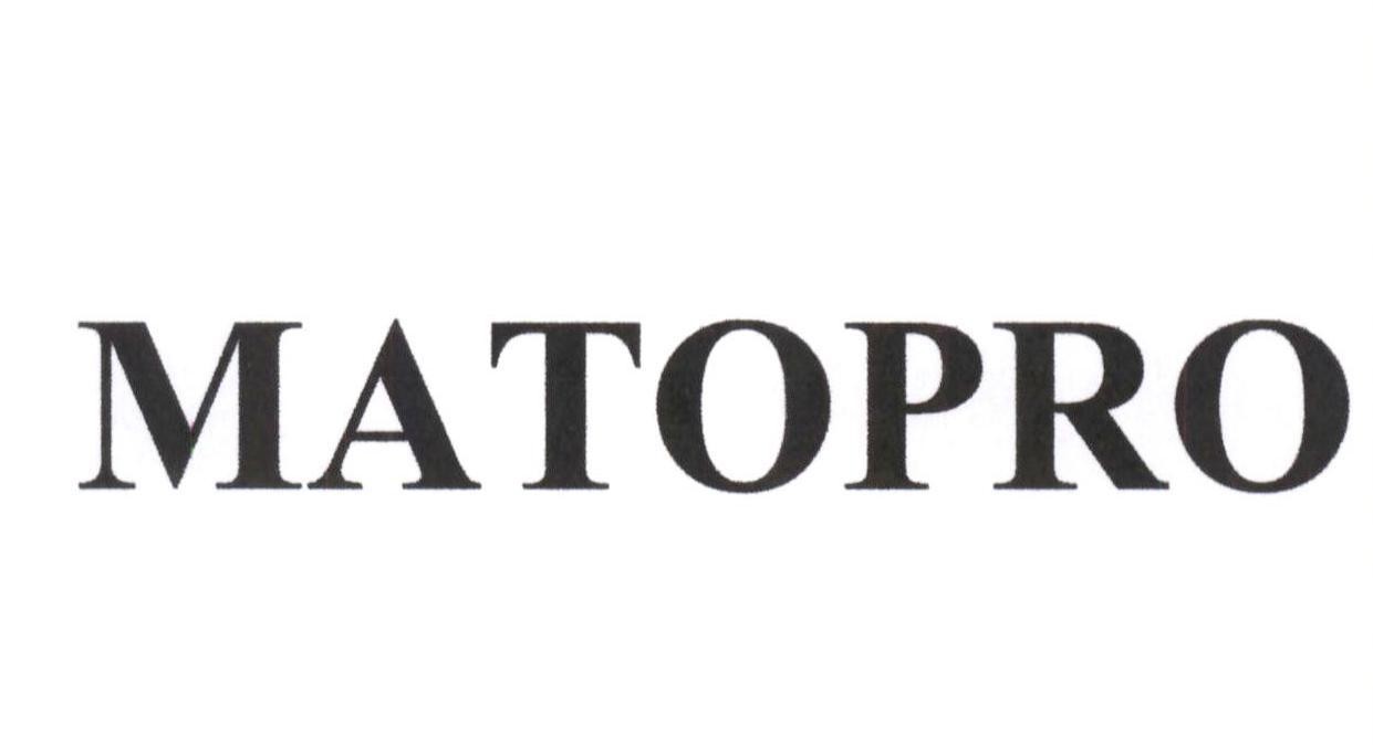 Nhãn hiệu MATOPRO  của Công ty TNHH sản xuất thương mại YAMATO VN, số đơn 4-2023-21527
